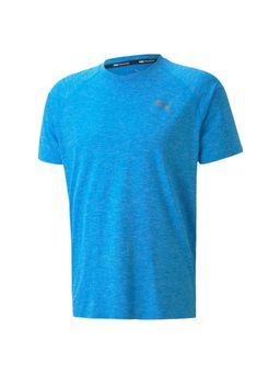 Puma - Heather SS Mens Blue T-Shirts
