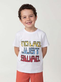 United Colors of Benetton - White Typography Regular Fit T-Shirt