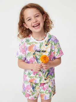 United Colors of Benetton - White Pure Cotton Half Sleeves T-Shirt