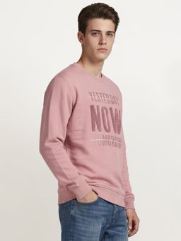 United Colors of Benetton - Full Sleeves Regular Fit Crew Neck Embroidered Sweatshirt