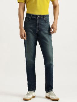 United Colors of Benetton - Blue Slim Tapered Fit Jeans