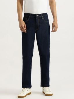 United Colors of Benetton - Blue Solid Straight Fit Jeans