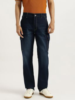 United Colors of Benetton - Blue Solid Comfort Fit Jeans