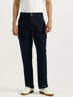 United Colors of Benetton - Blue Solid Comfort Fit Jeans