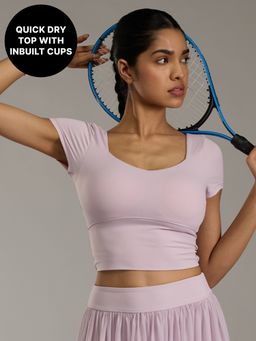 Kica - Court Edge Inbuilt Cup Top Court Culture Collection KIC017 Pink