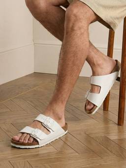 Neeman's - Cork Sandals White