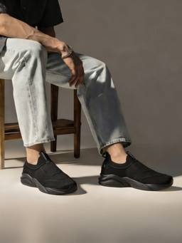 Neeman's - Sole Max Slip Ons Sneakers - Black