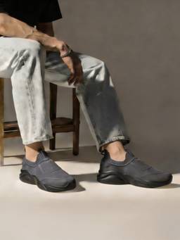 Neeman's - Sole Max Slip Ons Sneakers - Dark Grey