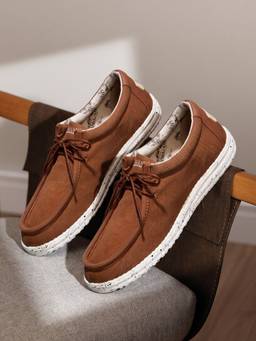 Neeman's - Canvas Wanderers Boat Shoes Brown