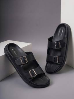 Neeman's - Black Pure Whoosh Sandals