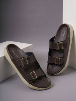 Neeman's - Brown Pure Whoosh Sandals