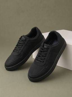 Neeman's - Mono Court Sneakers For Men - Black