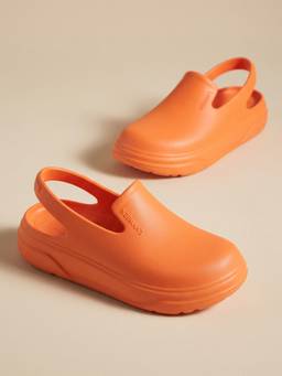 Neeman's - Unisex Orange Cushers Clogs