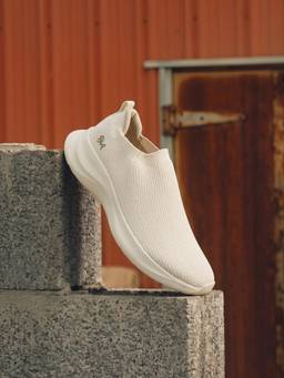 Neeman's - Women White Cloud Flex Walking Shoes