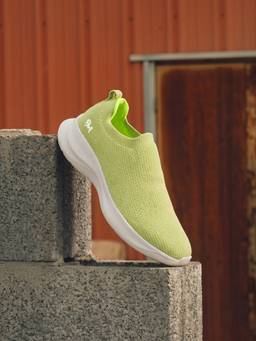 Neeman's - Women Green Cloud Flex Walking Shoes
