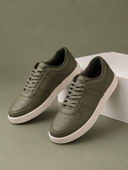 Neeman's - Green Court Flex Sneakers for Men