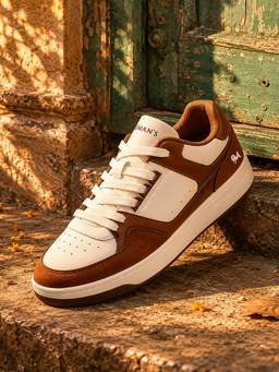 Neeman's - Unisex Remix Icon Sneakers - Brown
