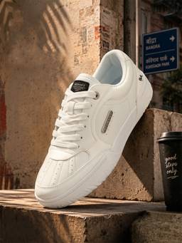 Neeman's - Unisex Remix Vintage Sneakers - White