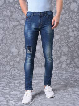 Campus Sutra - Men Solid Stylish Casual Denim Jeans