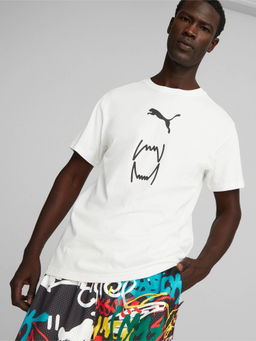 Puma - Franchise Core Mens White T-Shirt