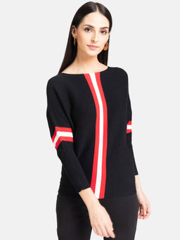 Kazo - Black Stripes Sweater