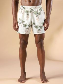 Tommy Hilfiger - Printed Mid Rise Swimwear Shorts