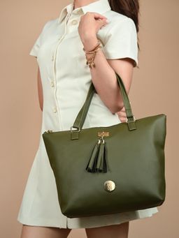 Baggit - Womens Dalwi Tote Bag - Green (L)