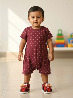 BOYZ N GALZ - Red Round Toe Sandals