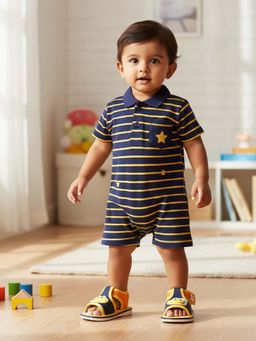 BOYZ N GALZ - Blue Open Toe Sandals