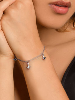 GIVA - 925 Sterling Silver Bubble Bracelet for women(ADJUSTABLE)