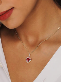 GIVA - Sterling Silver Dancing Diamond Woven Star Pendant with Link Chain for Women(ADJUSTABLE)