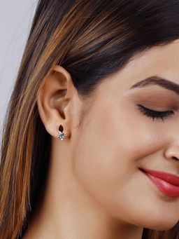 GIVA - Oxidised Silver Boho Beauty Earrings For Girls And Women