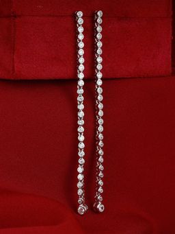 GIVA - Sterling Silver One Night Dangler Earrings for Womens and girls