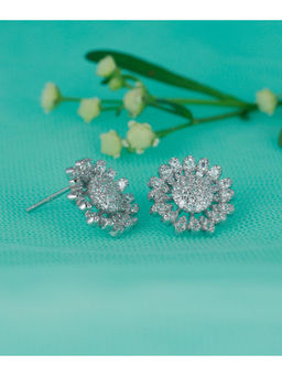 GIVA - Sterling Silver Ivory Glow Earrings for womens and Girls