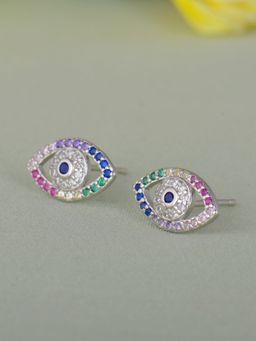 GIVA - Sterling Silver Evil Eye Earrings for women and Girls