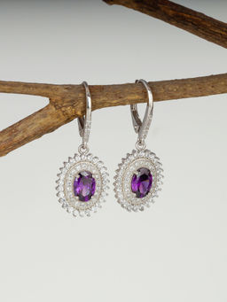 GIVA - Sterling Silver Shining Crescent Earrings for Women and girls