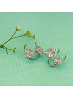 GIVA - Sterling Silver Morning Shine Ear Cuffs for women and Girls
