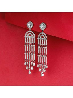 GIVA - Sterling Silver Imperial Dangler Earrings Womens And Girls