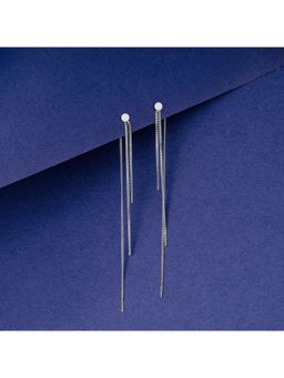 GIVA - Sterling Silver Trail Dangler Earrings for Girls and Womens