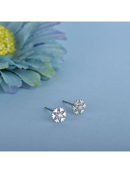 GIVA - Sterling Silver Grace Me Stud Earrings for Girls and Womens