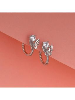 GIVA - Sterling Silver Butterfly Effect Earrings for Girls and Womens