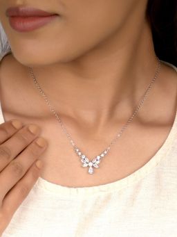 GIVA - Sterling Silver Chrysalis Necklace for Girls and Womens