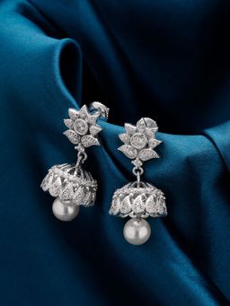 GIVA - Sterling Silver Fierce Love Jhumki For Women And Girls