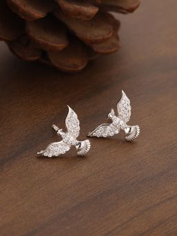 GIVA - Sterling Silver Flight Of Freedom Earrings For Women And Girls