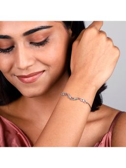 GIVA - Sterling Silver Fantasy Love Bracelet for Womens and Girls