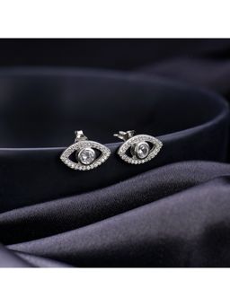 GIVA - Sterling Silver Zircon Jinx Earrings for Womens and Girls
