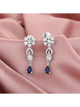 GIVA - Sterling Silver Drop of Ocean Earrings for Womens and Girls