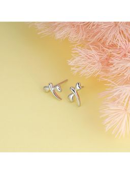GIVA - Sterling Silver Simple Band Studs for Womens and Girls
