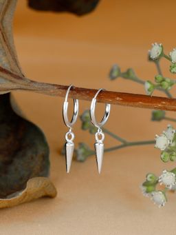 GIVA - Sterling Silver Triangle Hoop Earrings for Womens and Girls