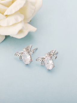 GIVA - Sterling Silver Bumblebee Earrings for Womens and Girls